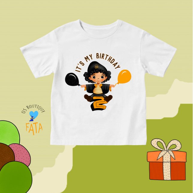Niedlicher Pirat Baby T-shirt (Von Creator hochgeladen)