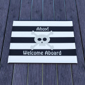 Niedlicher Piratenschädel - Begrüßung an der Tür Fußmatte