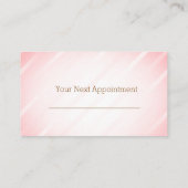 Niedlicher Pit Bull Terrier Pet Groomer Wellness-C Visitenkarte (Rückseite)