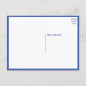 Niedlicher Pit Bull Welpenhund Hallo Pitbull Postkarte (Rückseite)