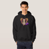 Niedlicher Pitbull 15 Hoodie (Vorne ganz)