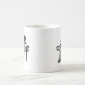 Niedlicher Pixelgeist Tasse (Mittel)