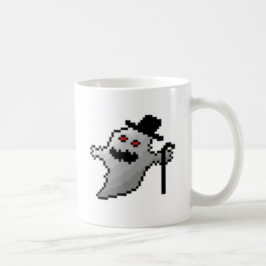 Niedlicher Pixelgeist Tasse (Rechts)