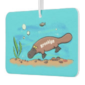 Niedlicher Platypus-Cartoon Autolufterfrischer (Links)
