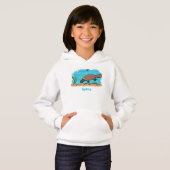 Niedlicher Platypus-Cartoon Hoodie (Vorne ganz)