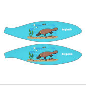 Niedlicher Platypus-Cartoon Mini Basketball (Panele)