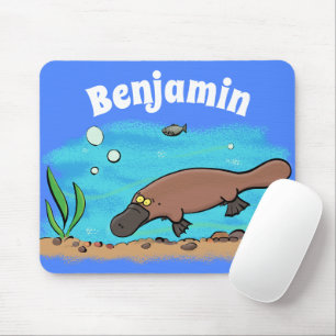 Niedlicher Platypus-Cartoon Mousepad