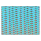 Niedlicher Platypus-Cartoon Tischdecke (Vorderseite (Horizontal))