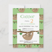 Niedlicher Platz, Geburtstagsfeier Einladung (Vorderseite)