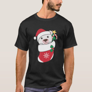 Niedlicher Polar-Bär für Weihnachtspolar T-Shirt