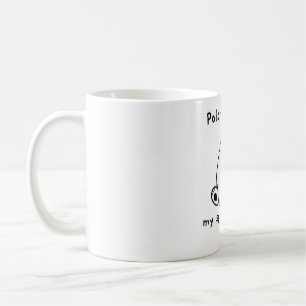 Niedlicher Polar Bär ist mein Geist Tierbär. Kaffeetasse