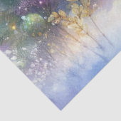 Niedlicher Polar-Bär mit Weihnachtsgeschenk-Decoup Seidenpapier (Ausschnitt)