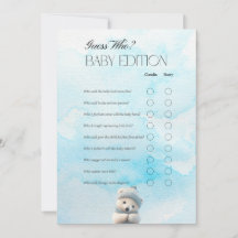 Niedlicher Polar Bear Blue Winter Baby Showgame Ca