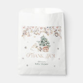 Niedlicher Polar Bear Winter Baby Dusche Beutel Geschenktütchen (Vorderseite)