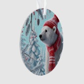 Niedlicher Polar Ornament (Vorderseite)