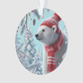 Niedlicher Polar Ornament (Vorderseite)