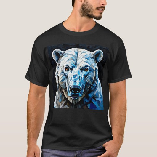 Niedlicher Polar T-Shirt (Vorderseite)