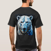 Niedlicher Polar T-Shirt (Rückseite)