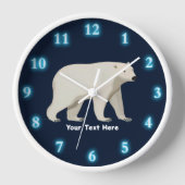 Niedlicher Polar Uhr (Vorderseite)