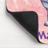 Niedlicher Polarbär für Mama Mousepad (Ecke)