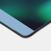 Niedlicher Polarbär und Nordlichter Schreibtischunterlage (Ecke)