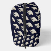 Niedlicher Polarbär und Nordlichter Waschbeutel (Rechts)