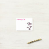 Niedlicher Polka Dot Funny Post-it Klebezettel (Auf Schreibtisch)