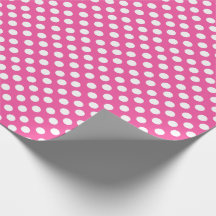 Niedlicher Polka Dot Nahtloses Muster im rosa Hint