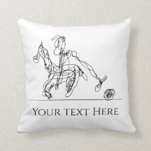 Niedlicher Polo Player & Pferd