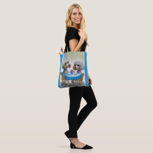 Niedlicher Poodle Hund Tasche