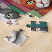 Niedlicher Pop Art Cats Puzzle (Seite)
