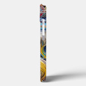 Niedlicher Pop Art Terrier Case-Mate iPhone Hülle (Rückseite / Links)