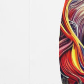 Niedlicher Pop Art Terrier Gerahmt Tapete (Naht)