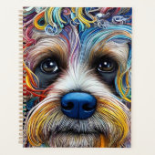 Niedlicher Pop Art Terrier Planer (Vorderseite)