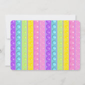 Niedlicher Pop es Geburtstag Foto Einladung (Rückseite)