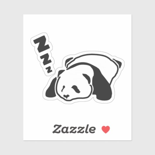 Niedlicher Pop Panda Aufkleber (Blatt)