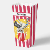 Niedlicher Popcorn-Film anpassbar Geschenkschachtel (Vorderseite)