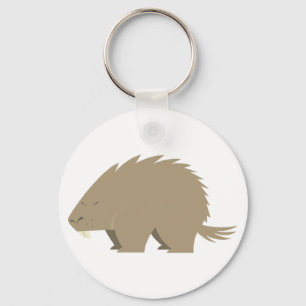 Niedlicher Porcupine-Schlüsselanhänger Schlüsselanhänger