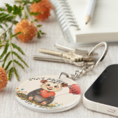 Niedlicher Possum-Schlüsselanhänger - Pawesome Ble Schlüsselanhänger (Vorderseite rechts)