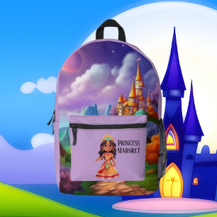 Niedlicher Princess-Name Bedruckter Rucksack