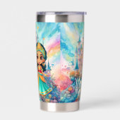 Niedlicher Princess-Name Thermobecher (Links)