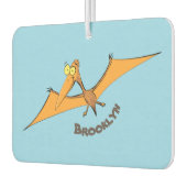 Niedlicher Pterodactylus-Cartoon Autolufterfrischer (Links)