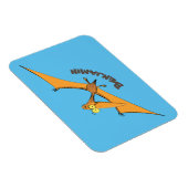 Niedlicher Pterodactylus-Cartoon Magnet (Rechte Seite)