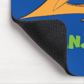 Niedlicher Pterodactylus-Cartoon Mousepad (Ecke)