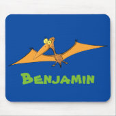 Niedlicher Pterodactylus-Cartoon Mousepad (Vorne)