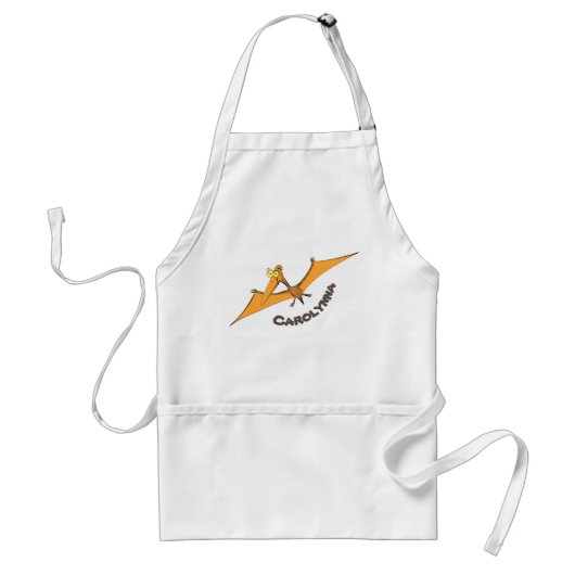 Niedlicher Pterodactylus-Cartoon Schürze (Vorne)