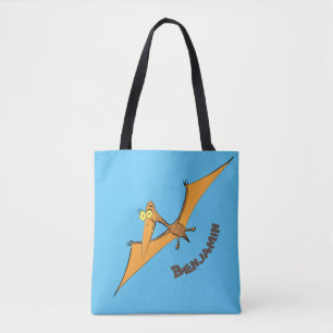 Niedlicher Pterodactylus-Cartoon Tasche