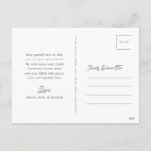 Niedlicher Pudding aus dem Mittelalter Weihnachtsk Feiertagspostkarte (Rückseite)