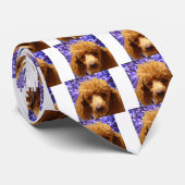 Niedlicher Pudel Krawatte (Gerollt)