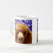 Niedlicher Pudel Tasse (Vorderseite Links)